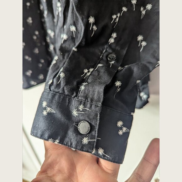 THE KOOPLES - Palm tree patterned shirt - Sz M - Picture 4 of 8